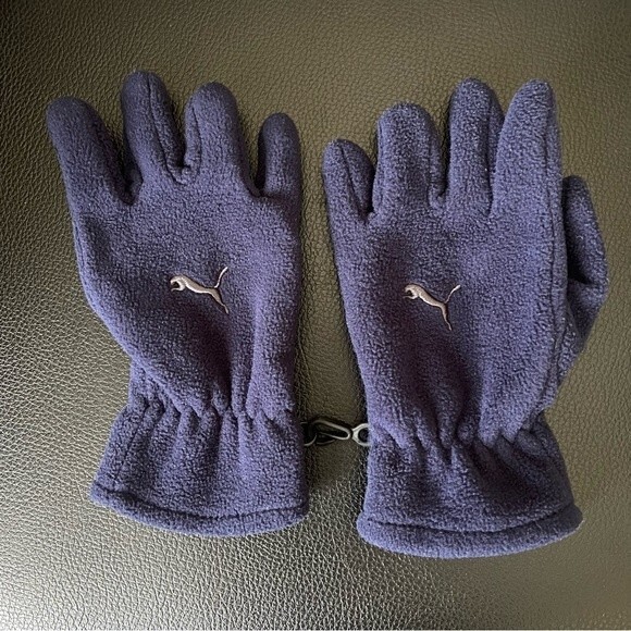 Puma Fleece Gloves Mittens for Kids - Picture 1 of 12